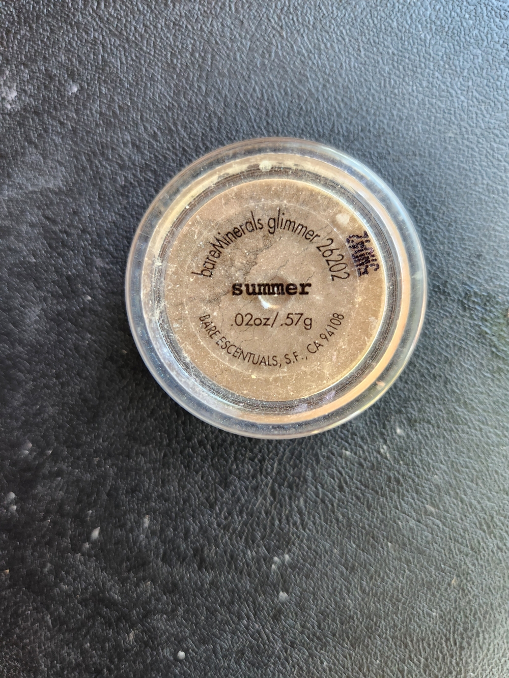 bareMinerals Glimmer Eyeshadow 'Summer' - Shimmery Champagne